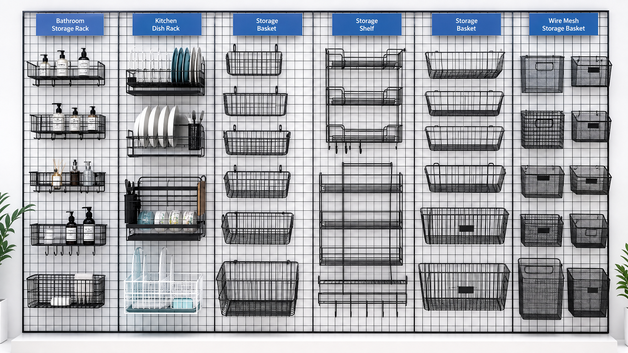 Yankun full range of wire metal storage products